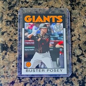 Buster Posey San Francisco Giants Baseball card